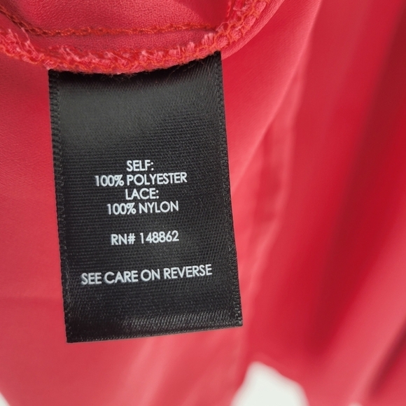 Torrid long sleeve lace insert ruffle blouse Size 2X - Picture 5 of 5